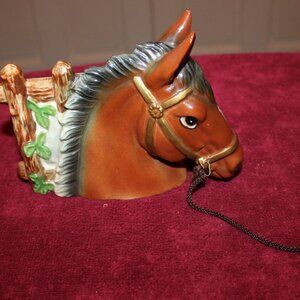 Tilso Japan Horse Planter Mid Century Ceramic